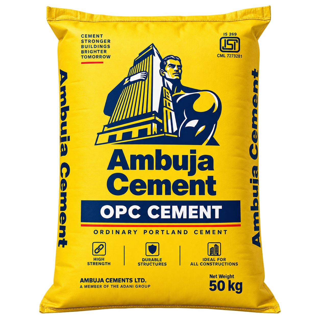 Ambuja OPC Cement 50 KG