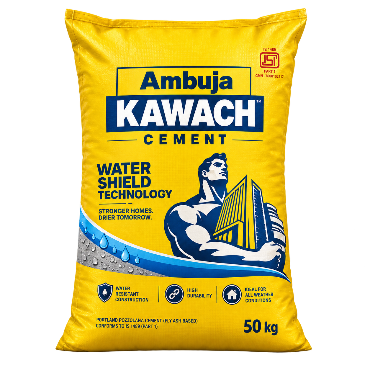 Ambuja Kawach Cement 50 KG