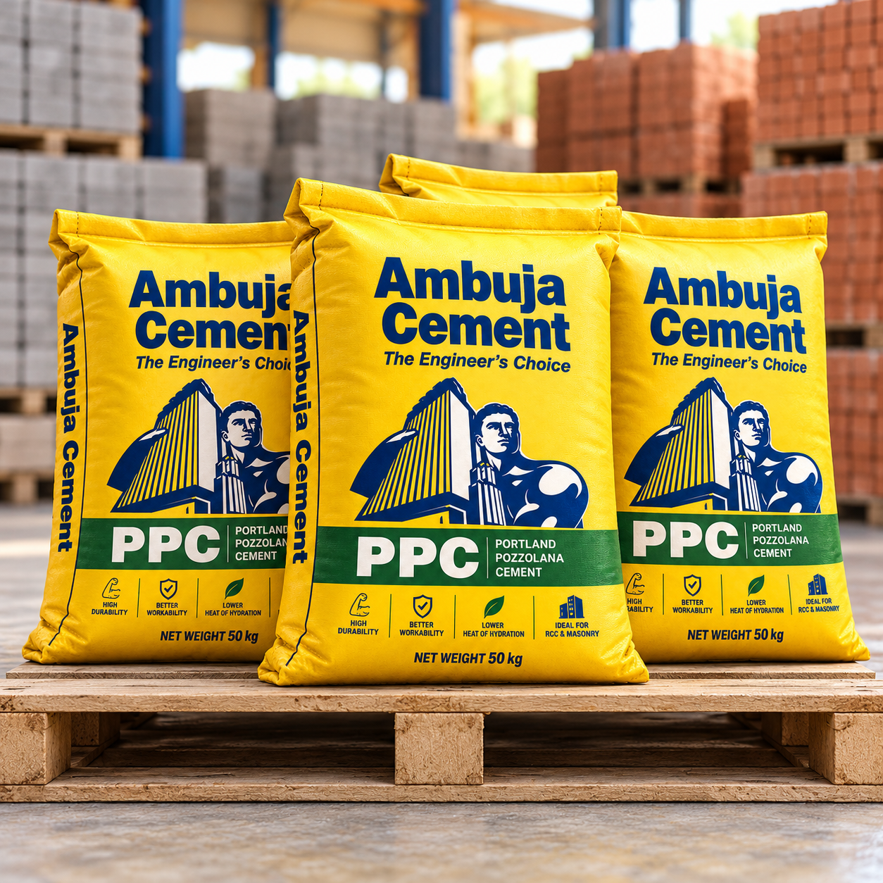 Ambuja Cement PPC 50 KG